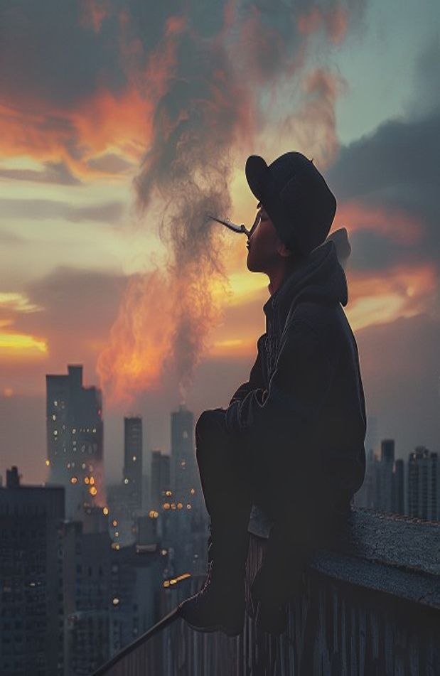 Smoker Boy Wallpaper