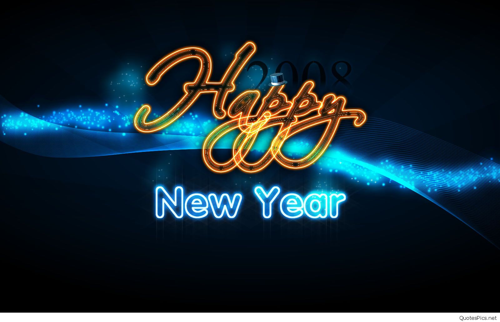 Happy New Year HD Wallpaper Image
