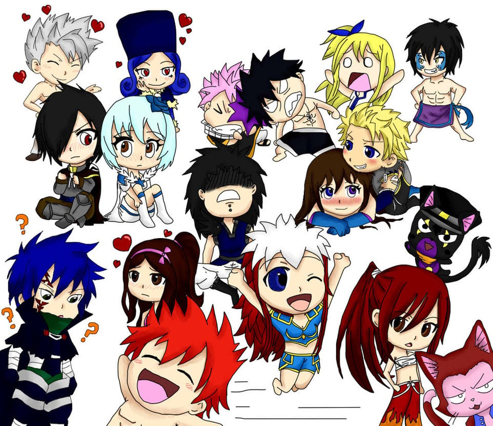 Fairy Tail Chibi by xFairyTailFanx on