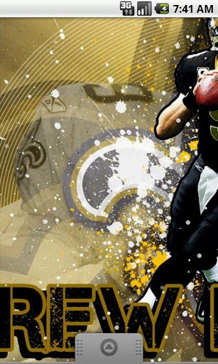 live wallpaper for with Drew Brees Drew