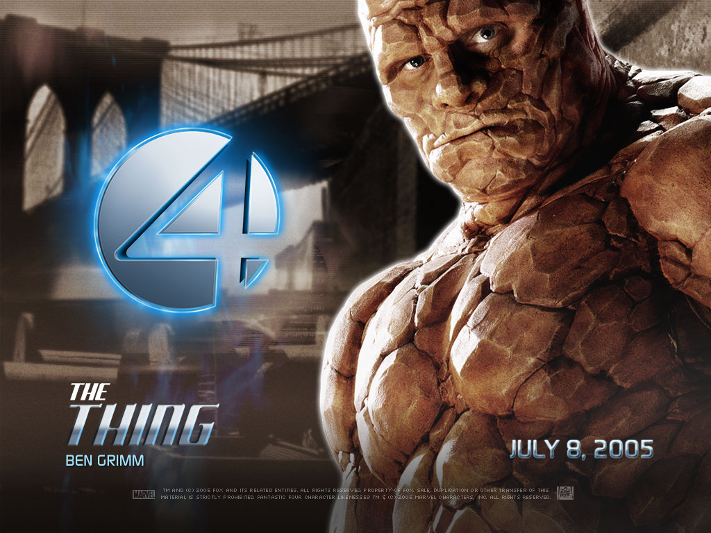The Thing Fantastic Four Wallpaper