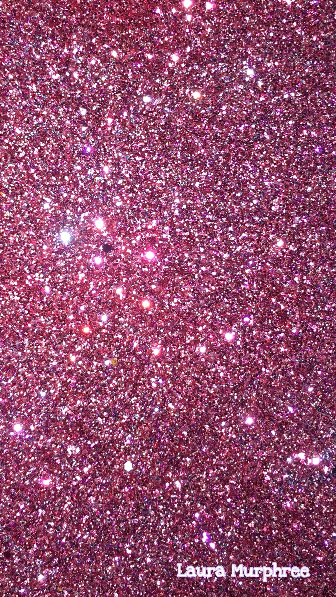 Sparkling Pink Glitter Wallpaper Background