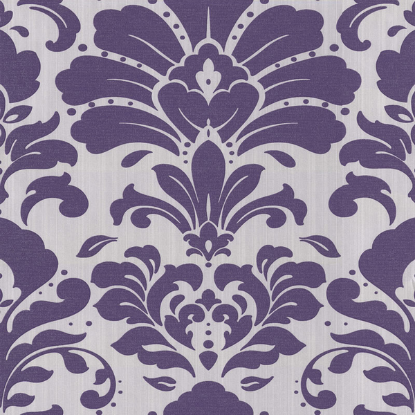 Purple Wallpaper And Silver