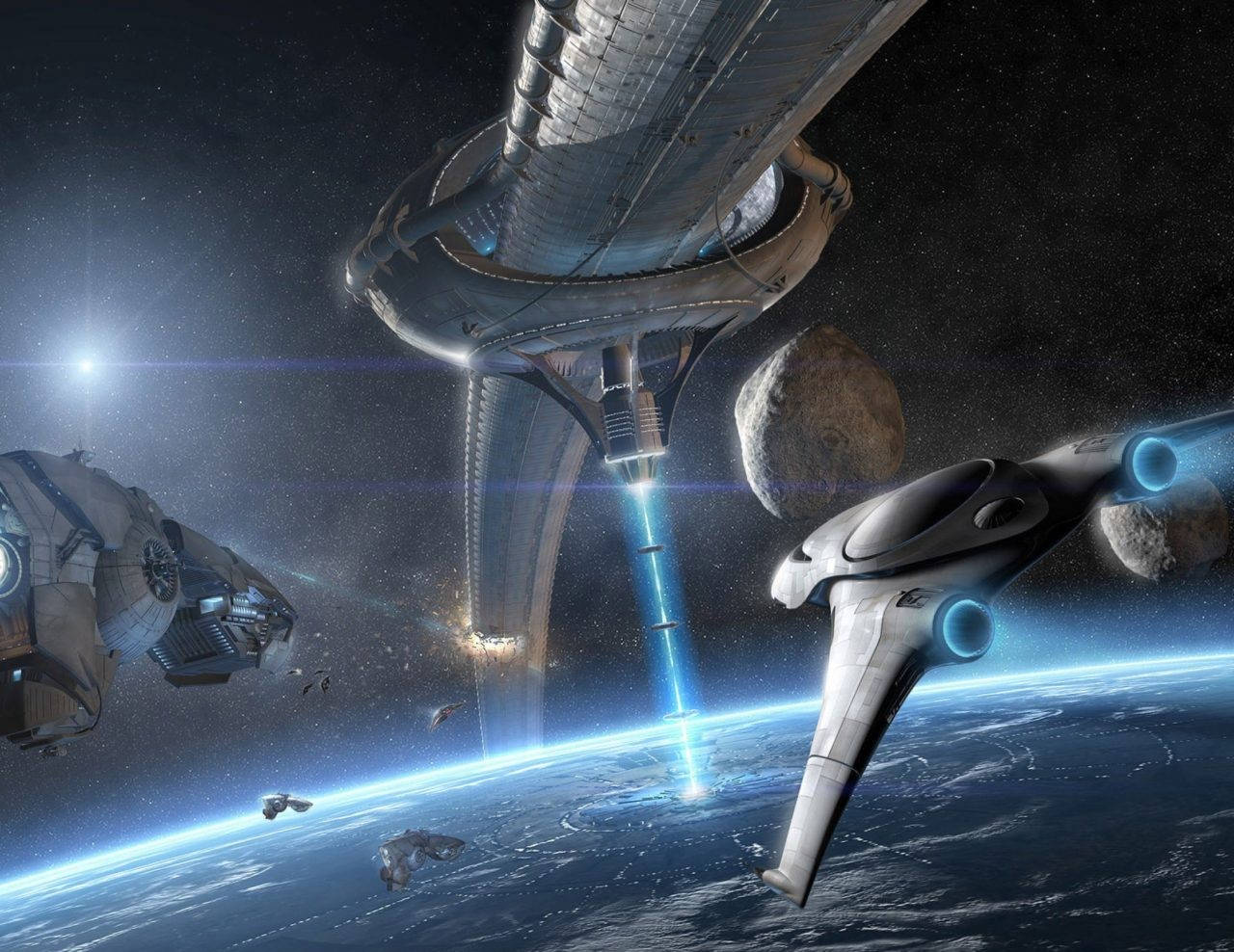 Futuristic Desktop Wallpaper