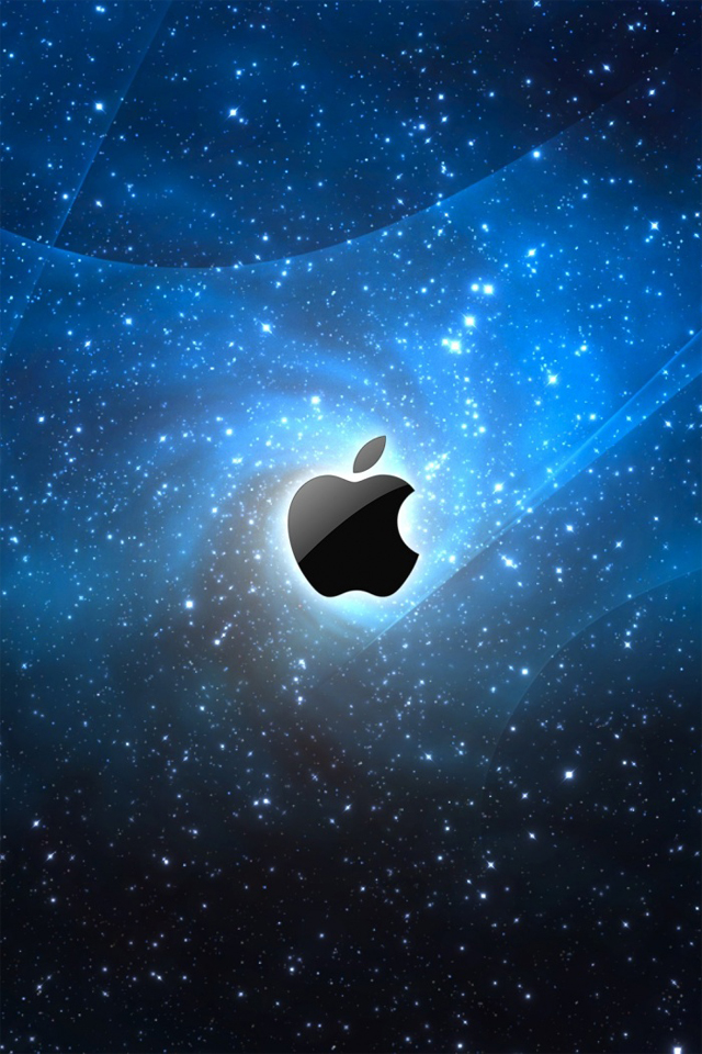 Your iPhone HD Apple Galaxy Wallpaper