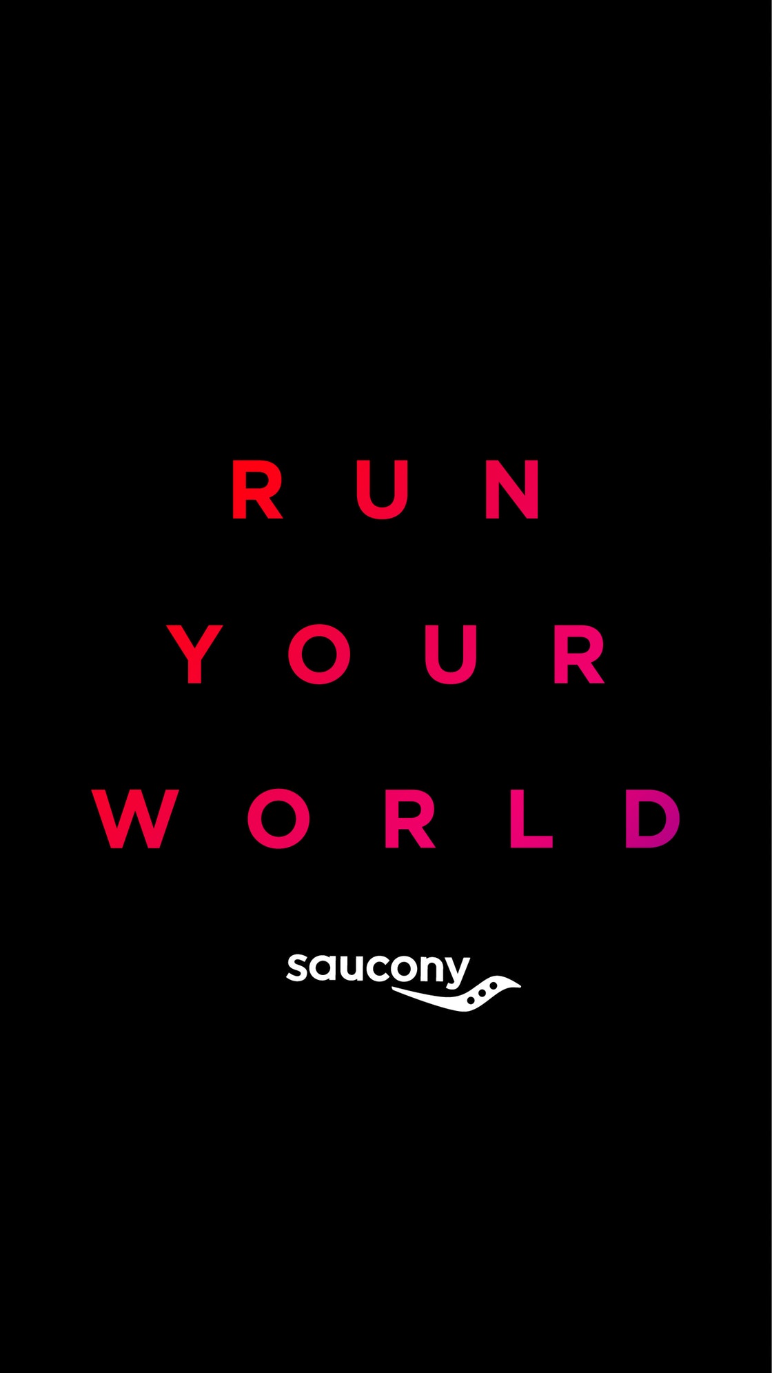Saucony Run Your World Device Background