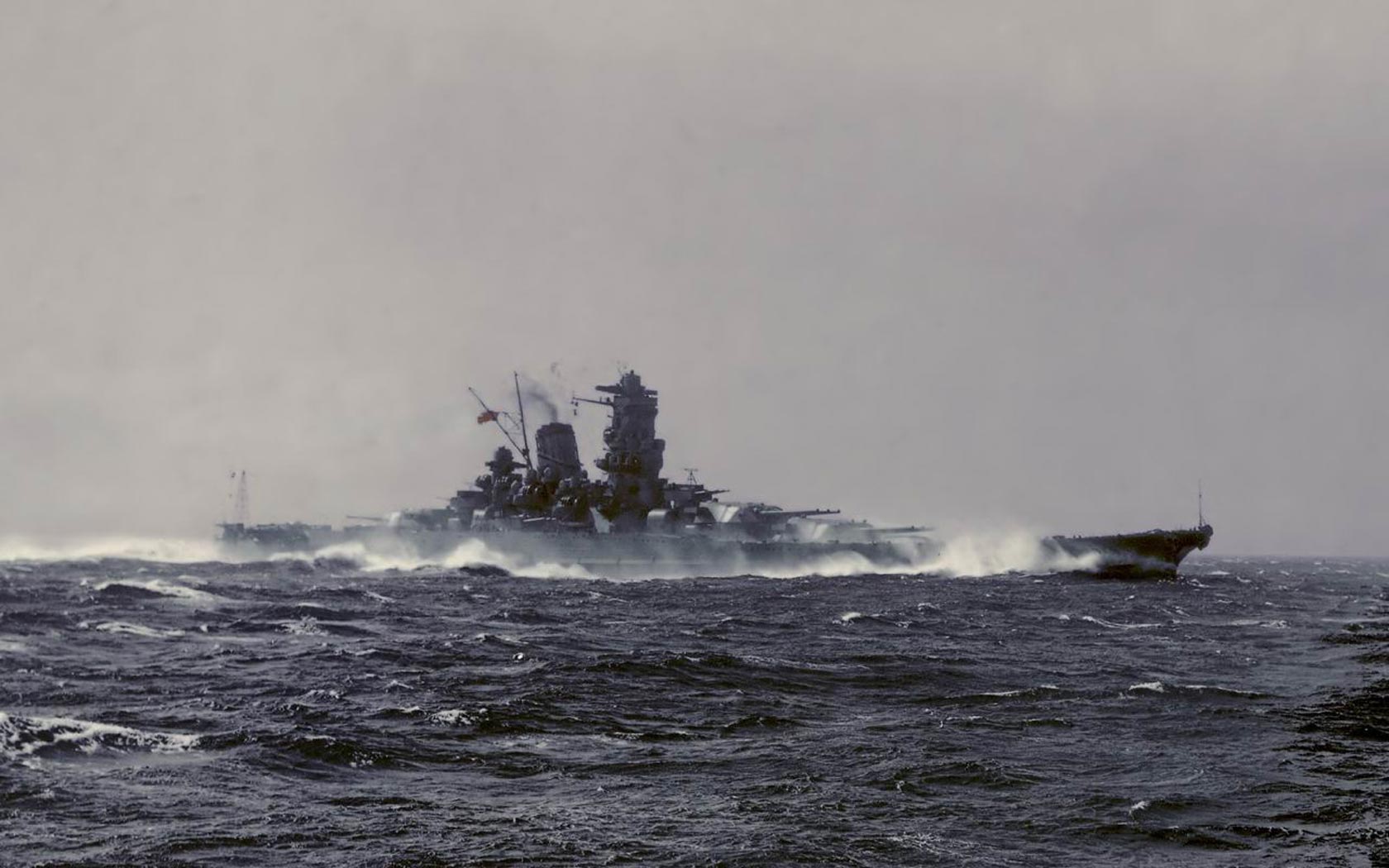 Japanese Battleship Yamato HD Wallpaper Background