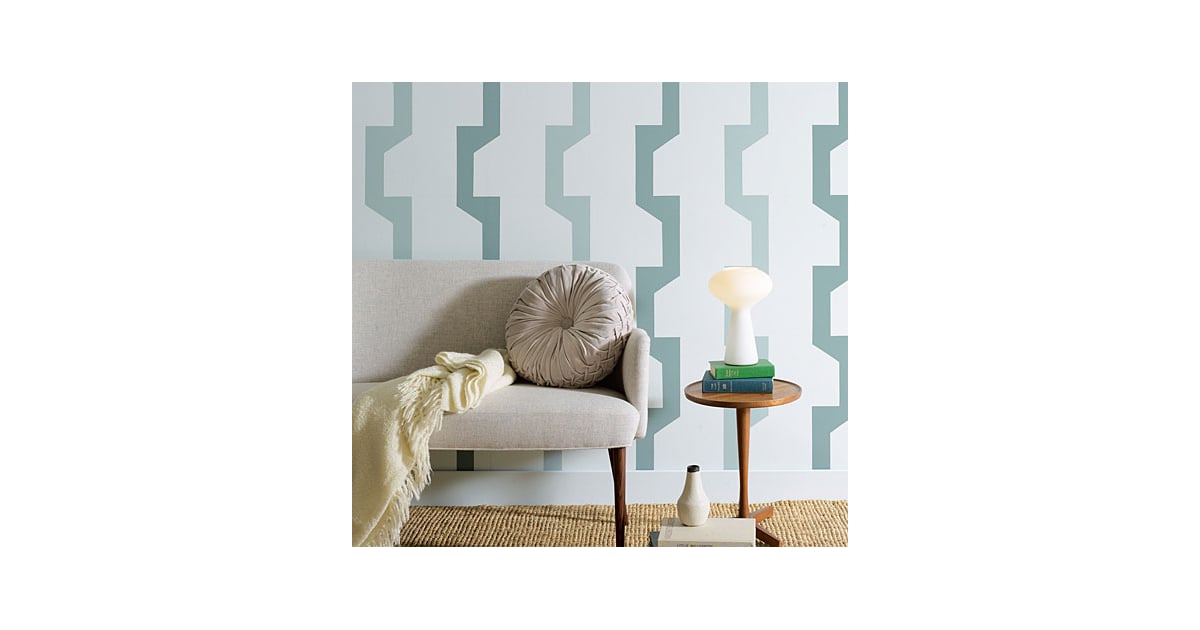 Paint your own wallpaper with these geometric patterns Living