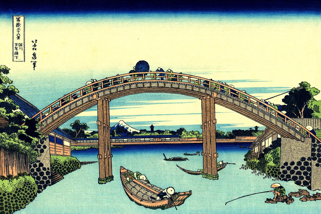 Wallpaper Hokusai Dawallpaperz