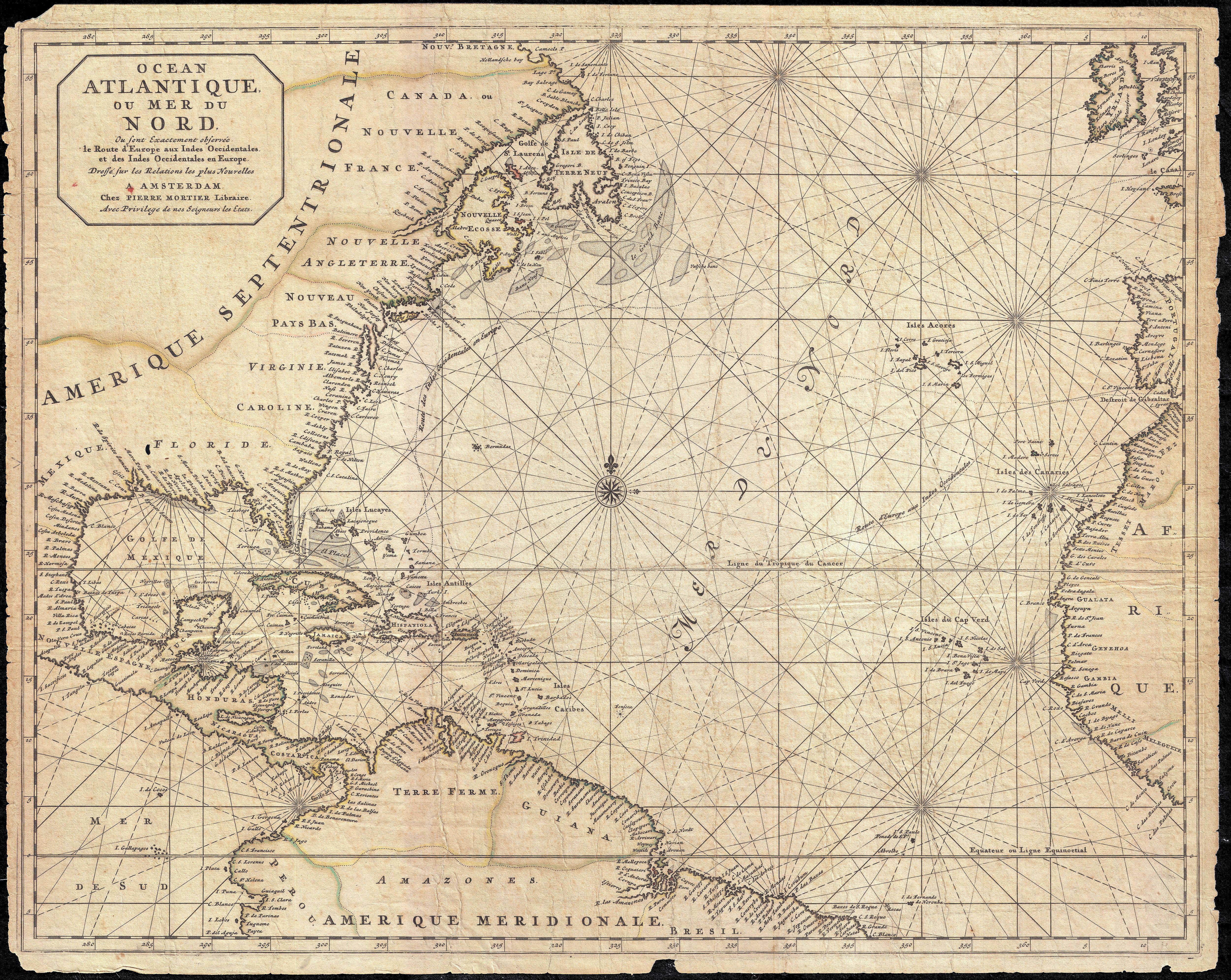 Nautical Map Desktop Wallpaper Mortier M