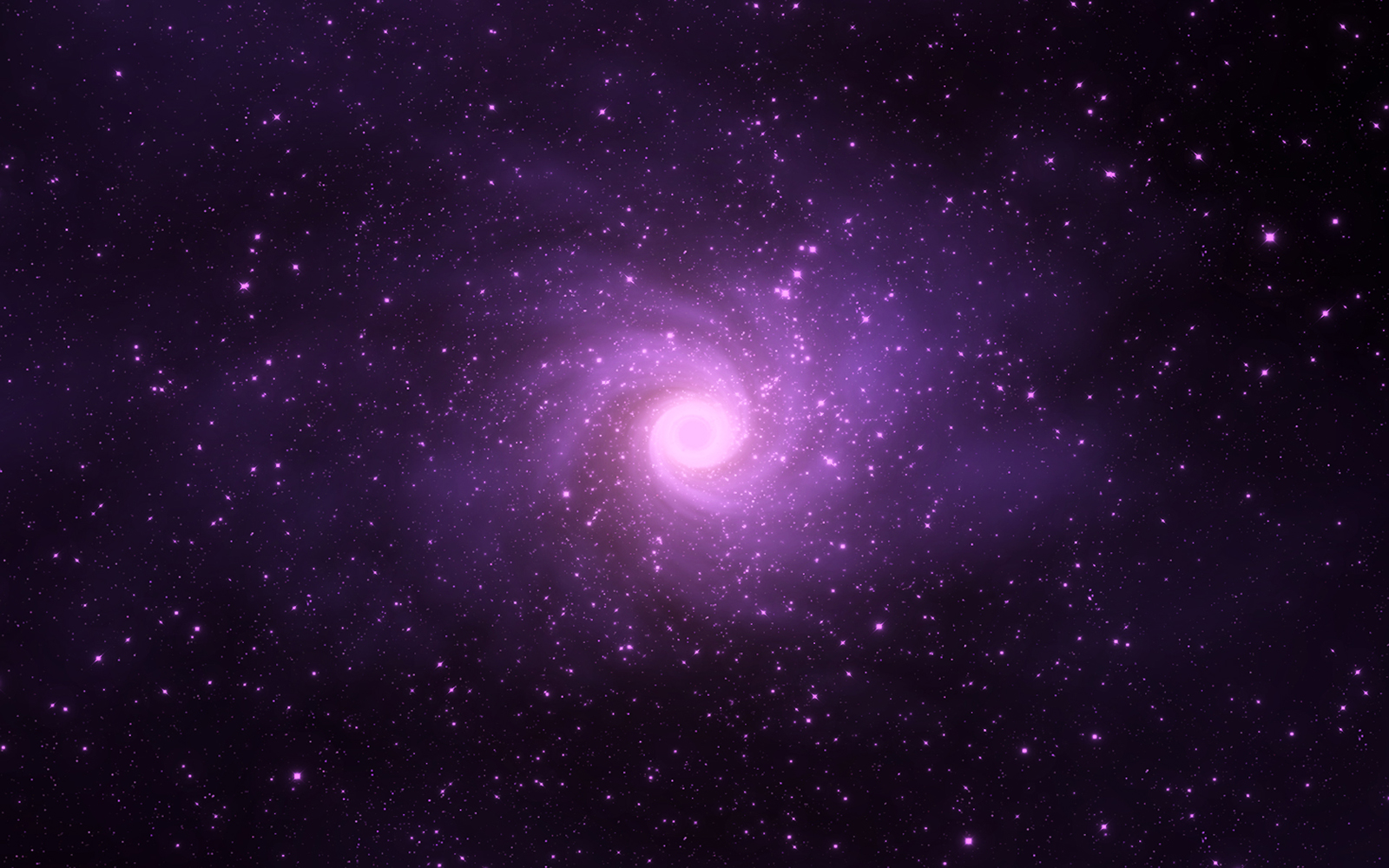 Wallpaper Purple Apple Glow In Space Stripes