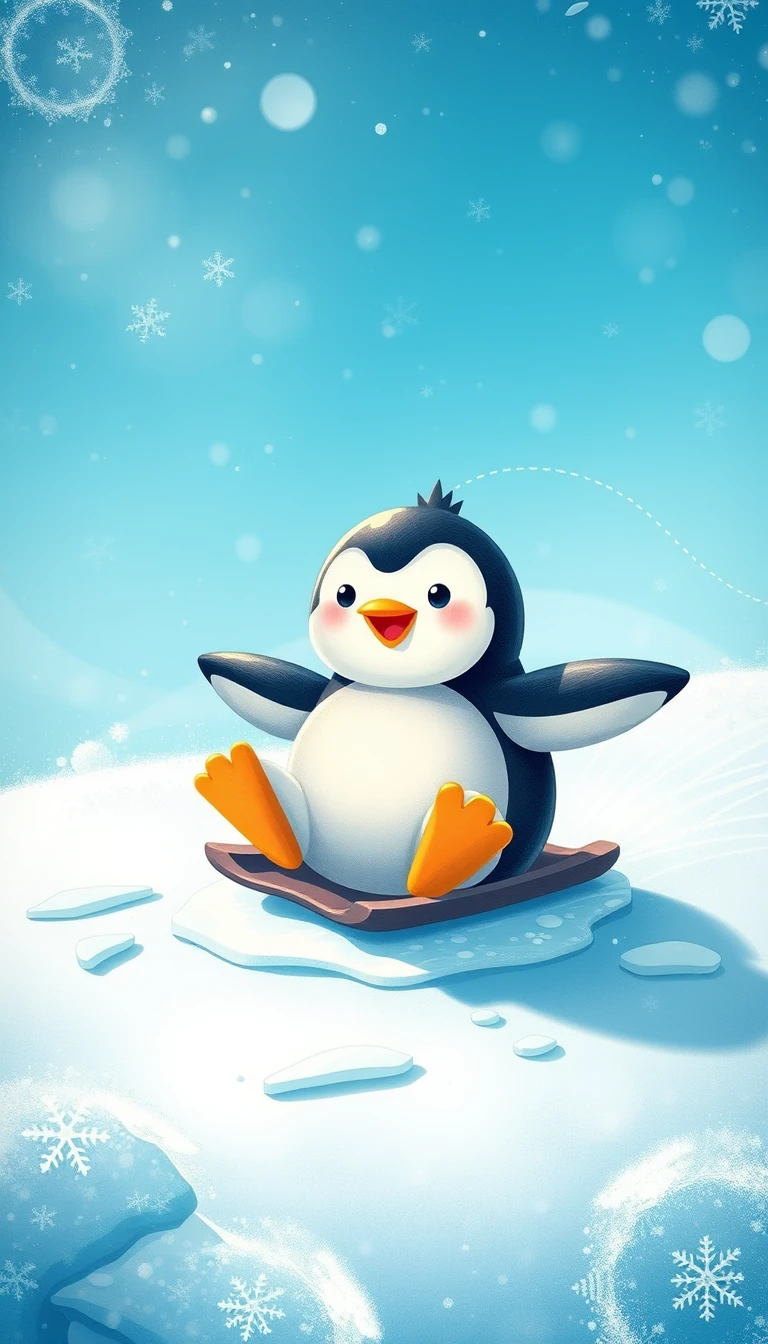 Penguin Phone Wallpaper