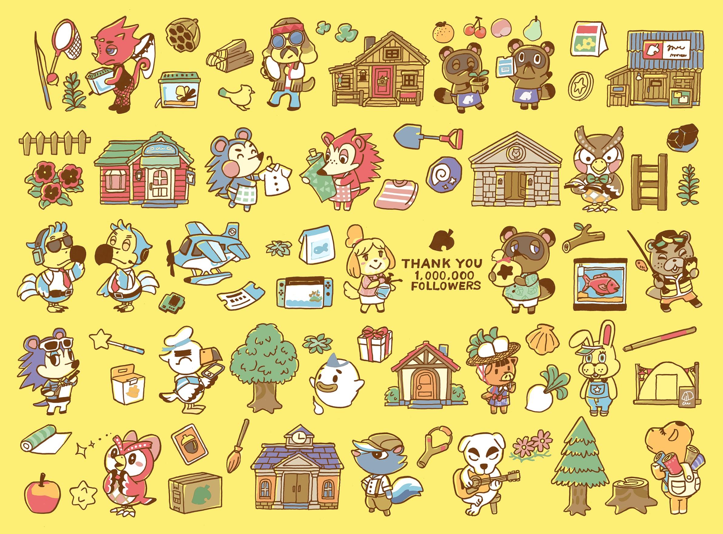 Get Animal Crossing New Horizons Phone Desktop Wallpaper