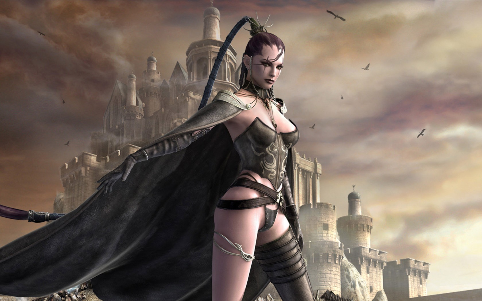 Women Warrior Wallpaper Fantasy Screensaver