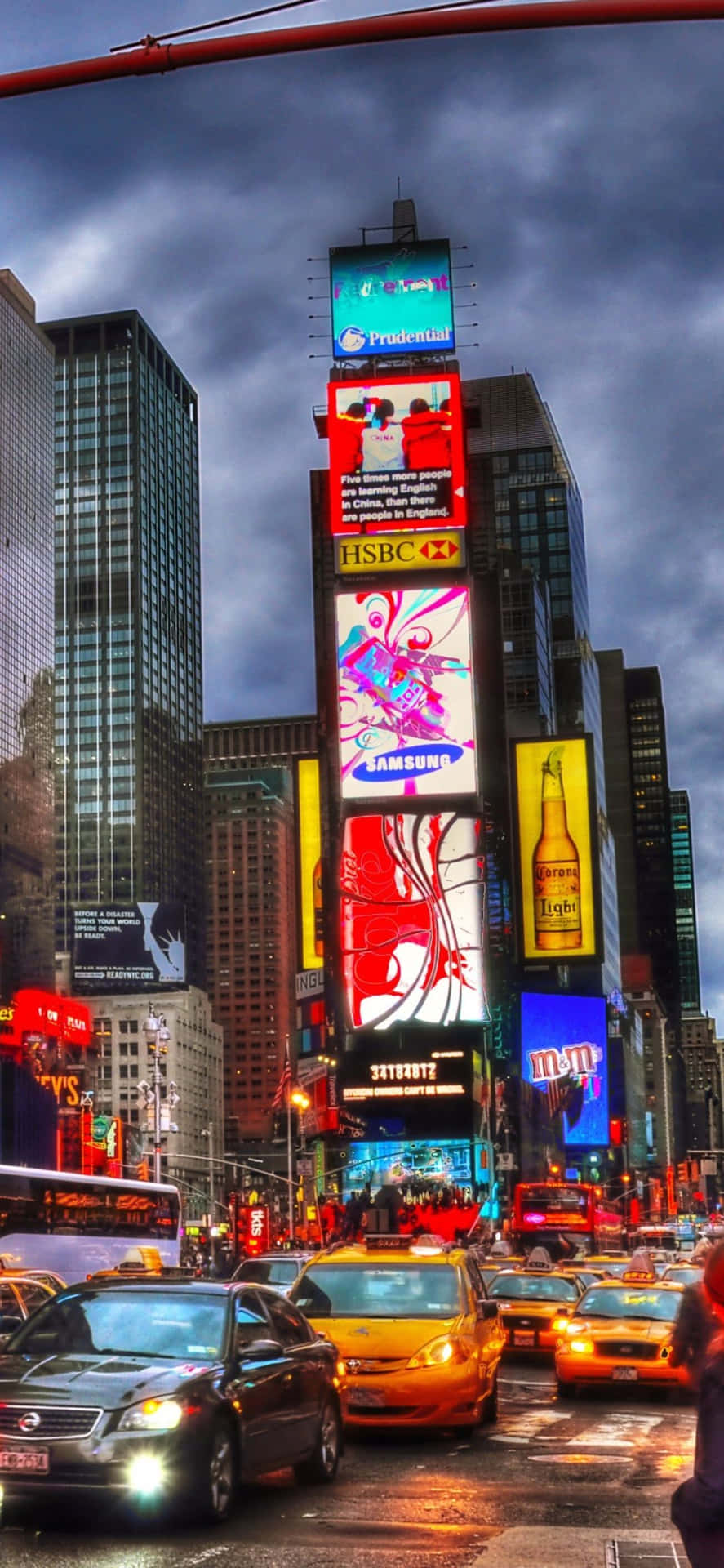 iPhone X New York Background Wallpaper