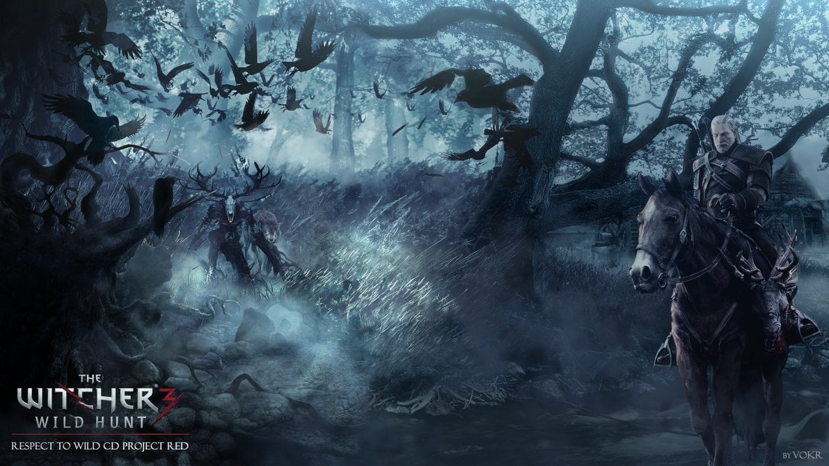 The Witcher 3 Wild Hunt Wallpaper by Vokr 1191x670