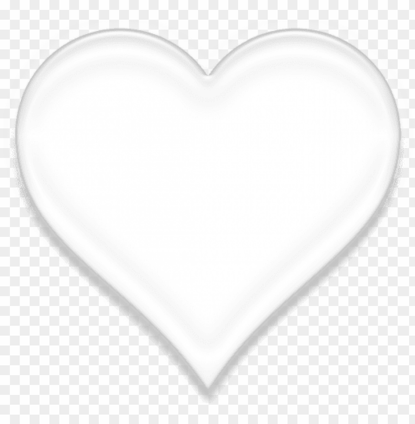 Corazon Blanco Png Heart Image With Transparent Background