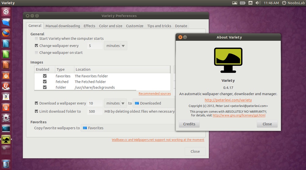 Free download Install Variety Wallpaper Changer in UbuntuLinux