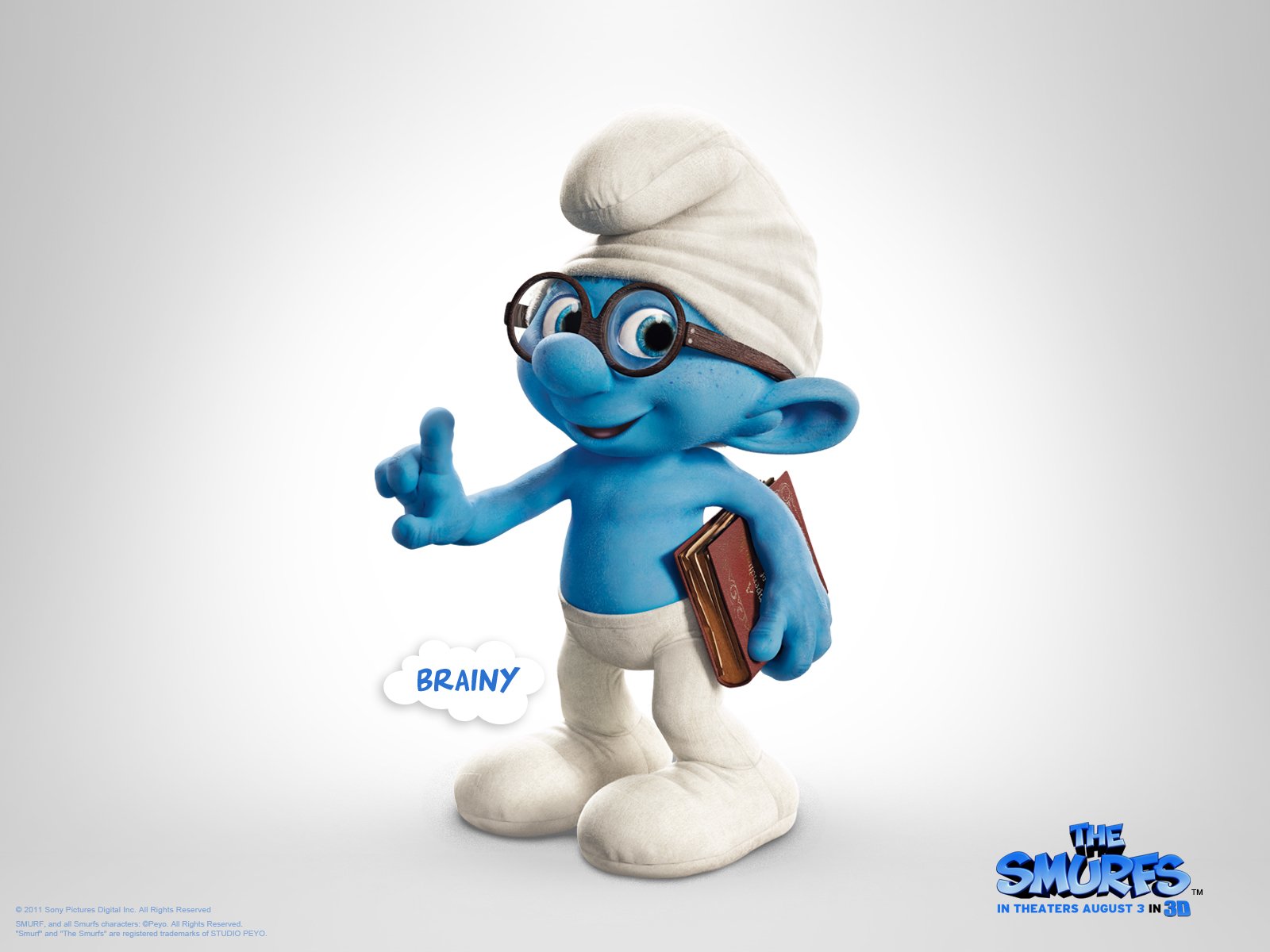 Brainy Smurf Wallpaper And Background Image Id