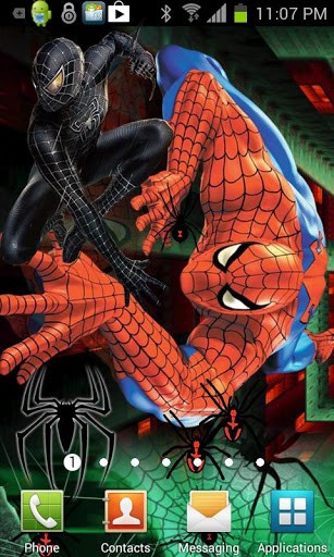 Bigger Spider Man Hq Live Wallpaper For Android Screenshot