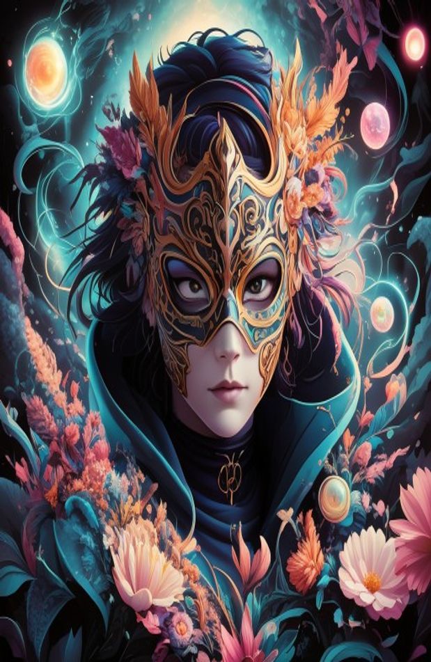 Anime With Mask Wallpaper