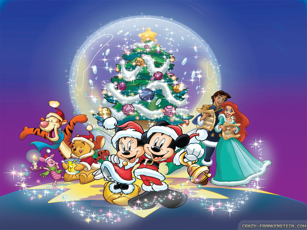 Wallpaper Merry Christmas Disney