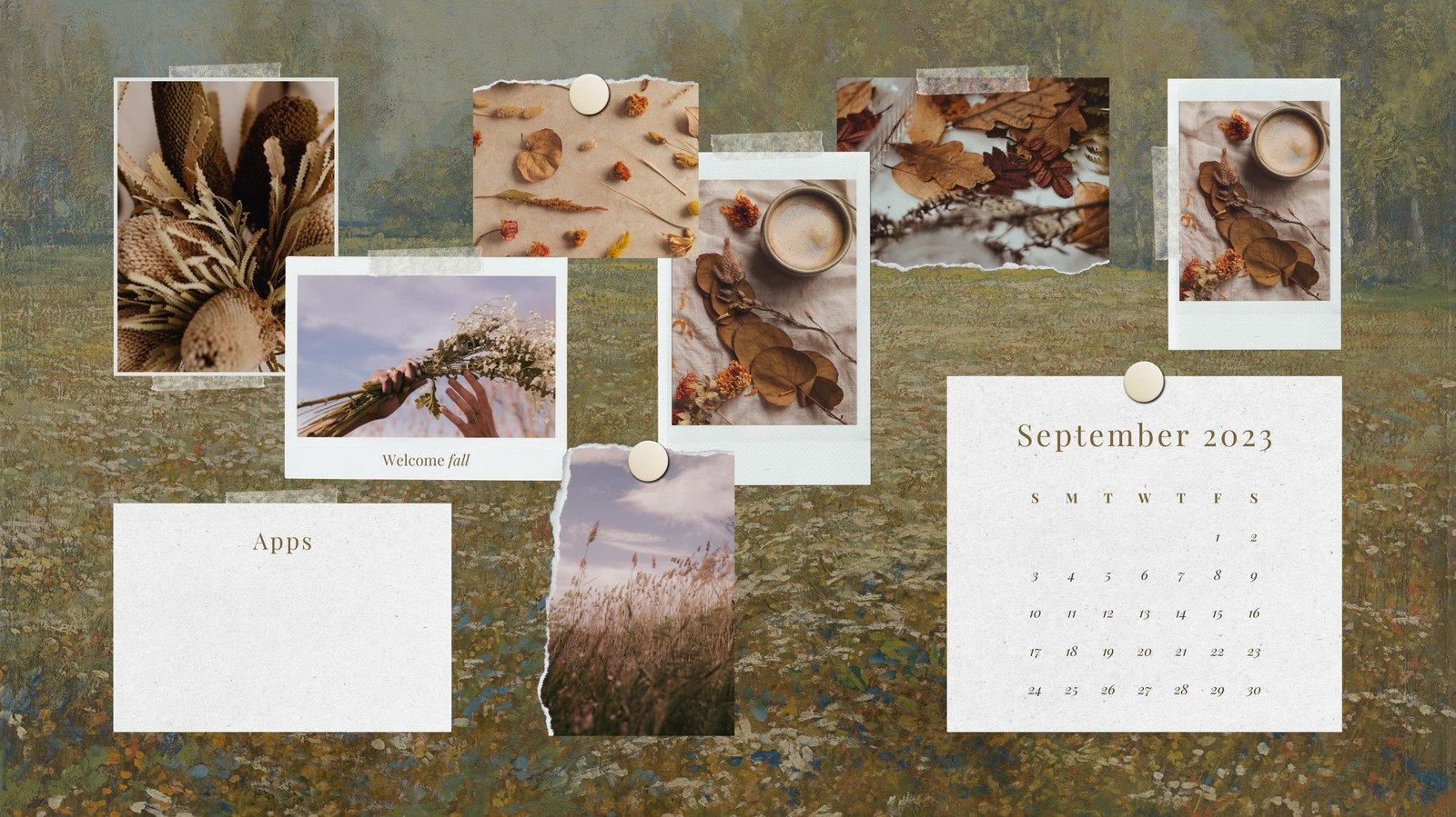 Custom Desktop Organizer Wallpaper Templates