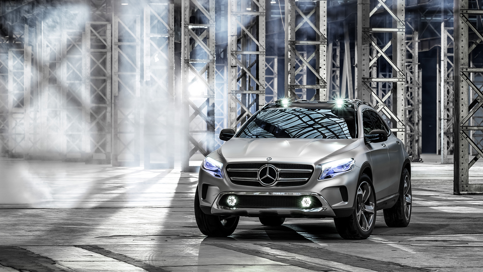 Mercedes Benz Gla Concept Wallpaper HD Image Wsupercars