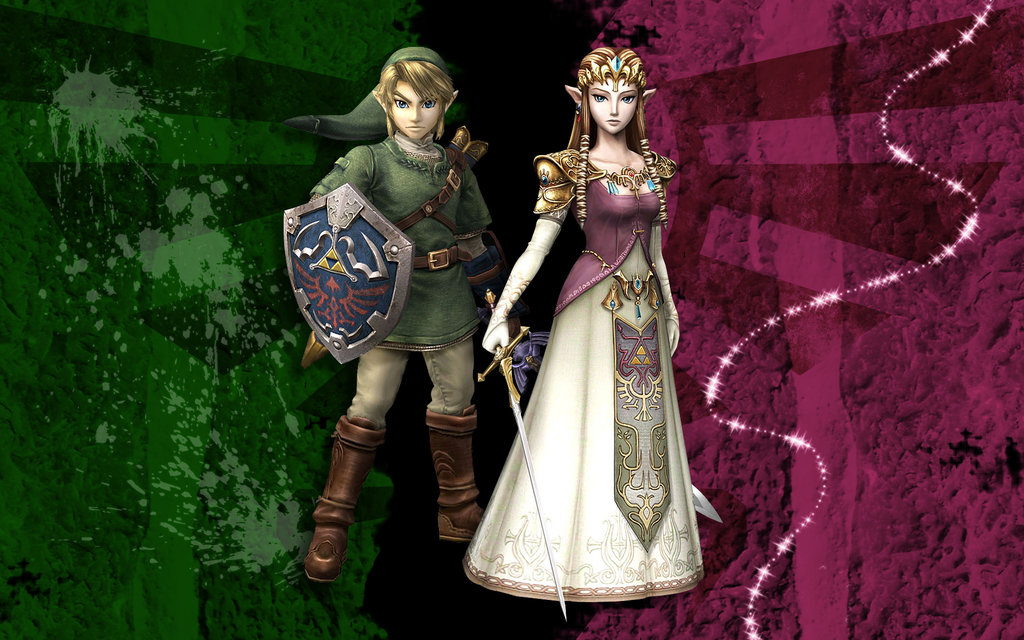 Princess Zelda And Link Wallpaper By Miharichu Emi