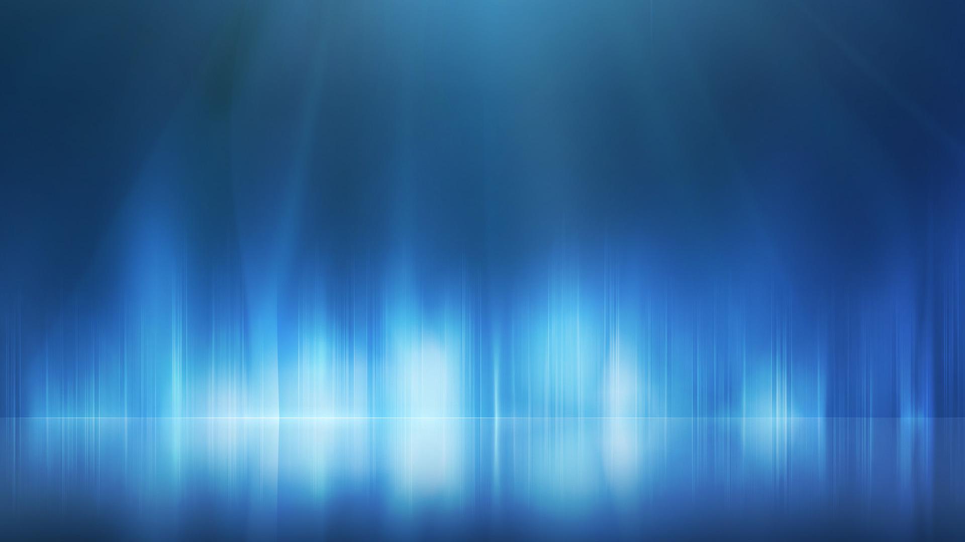 HD Blue Dazzle Light Background For Imac