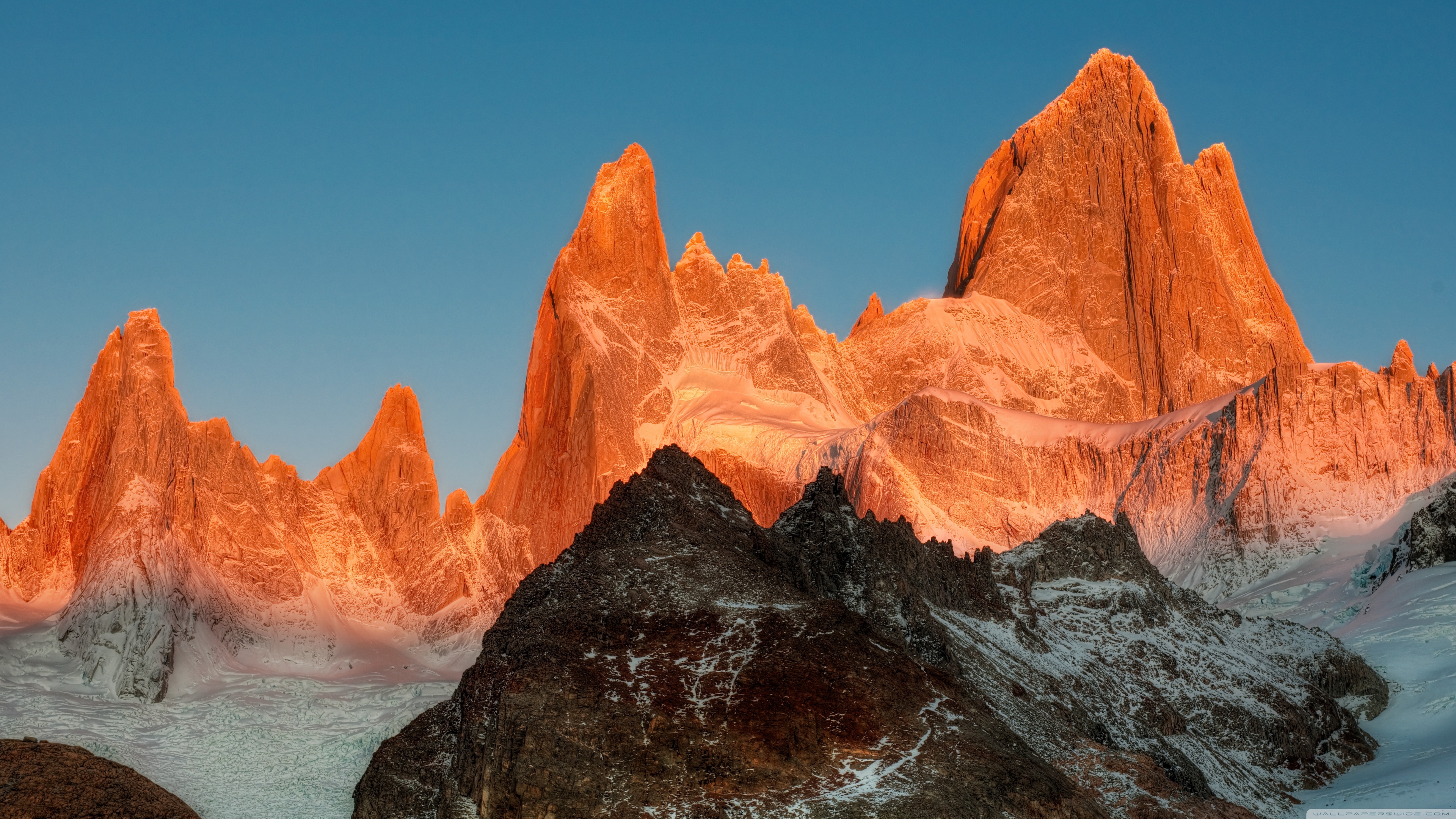 El Chalten Patagonia Ultra HD Desktop Background Wallpaper For 4k