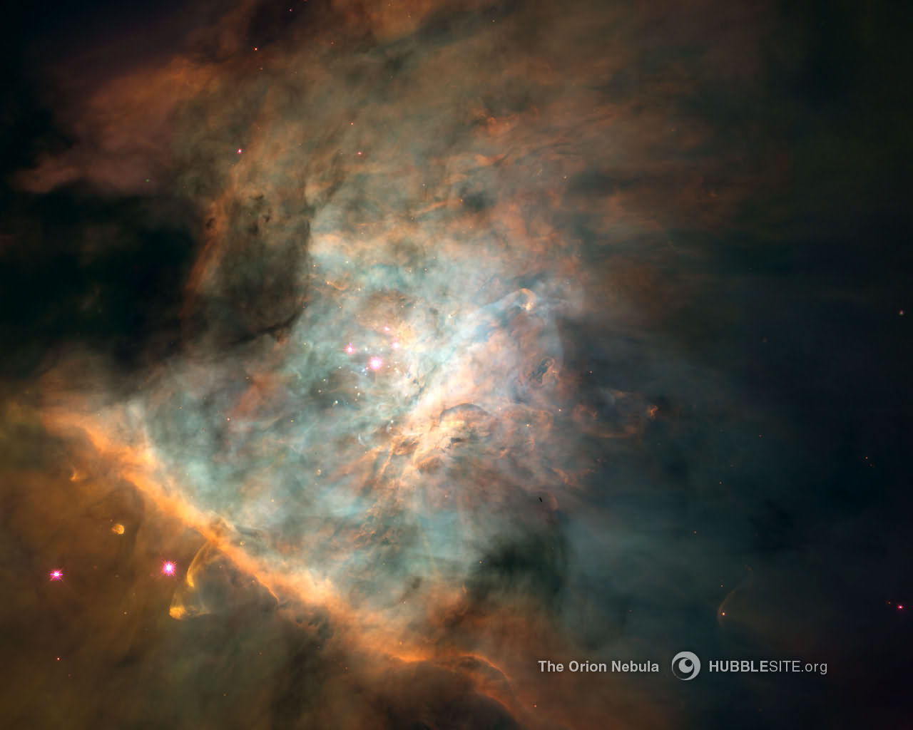 Desktop Wallpaper For The Orion Nebula Hubble