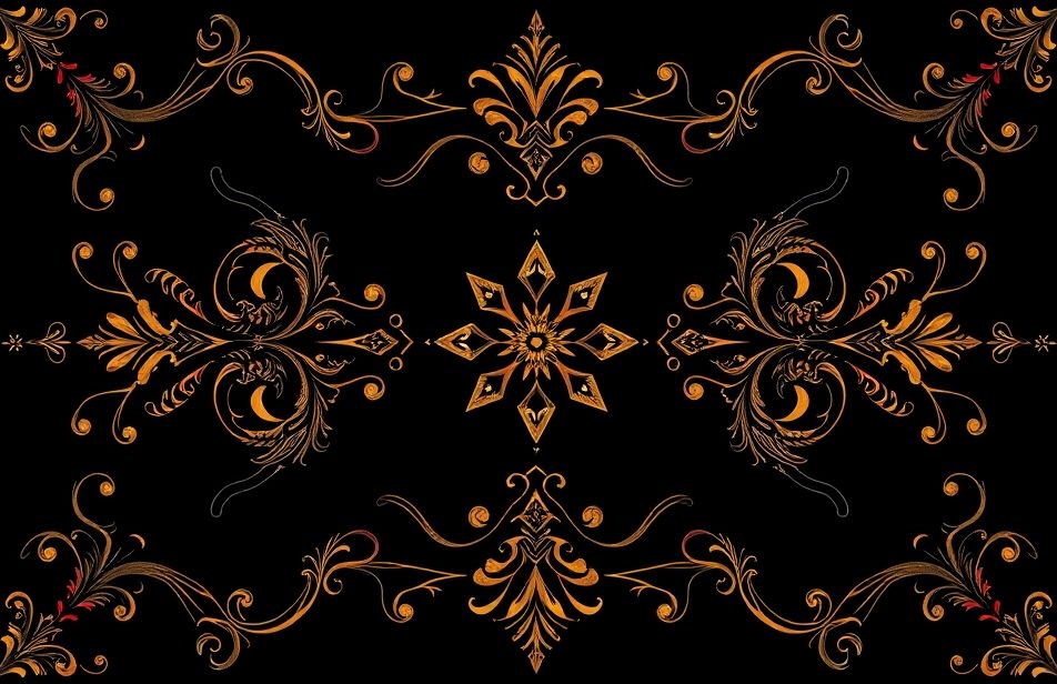 Beautiful Black Background Wallpaper