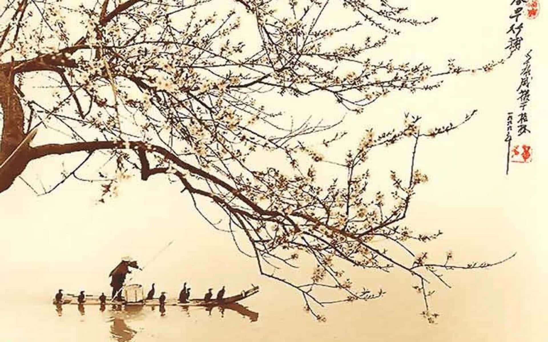 Traditional Japanese Art Wallpaper