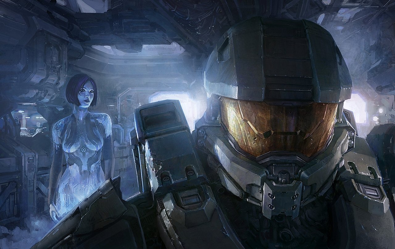 Cortana Halo HD Wallpaper Background Image