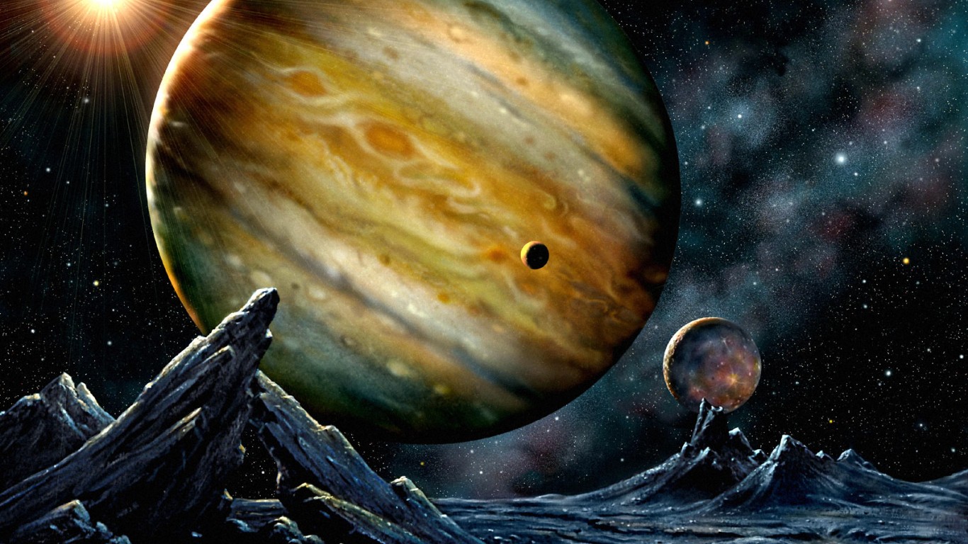 Jupiter Space Wallpaper Pictures For Desktop Background Full Kde