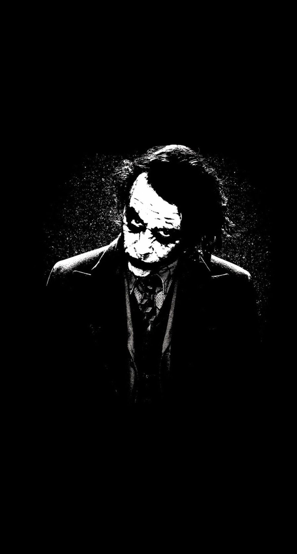 The Joker Batman Black White iPhone Plus HD Wallpaper