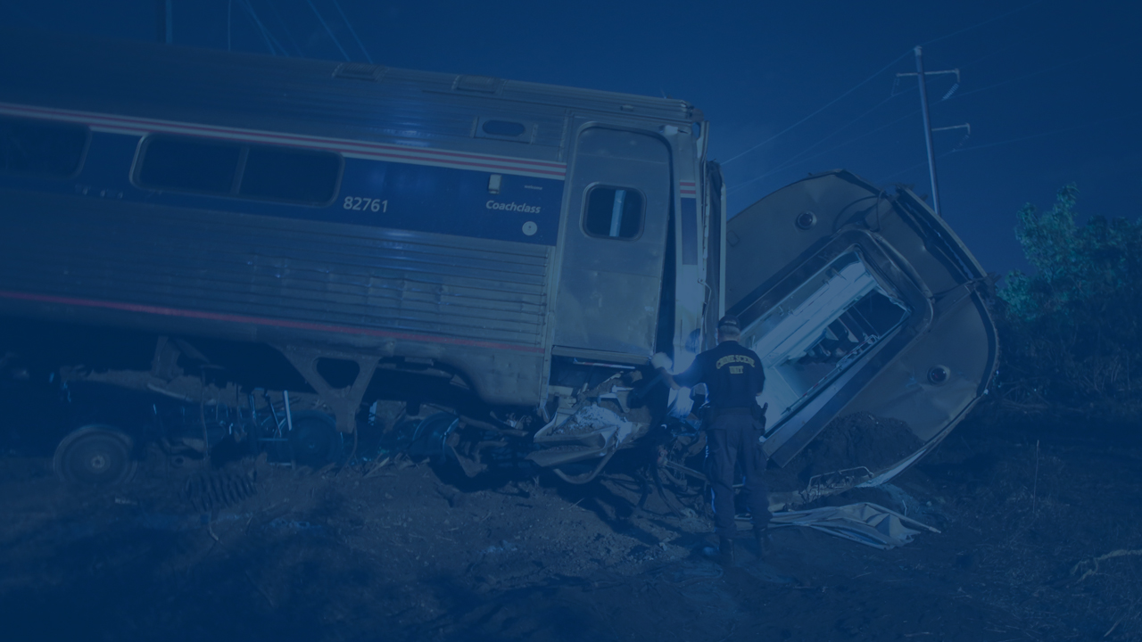 Amtrak Train Accident Lawyers Background Philly