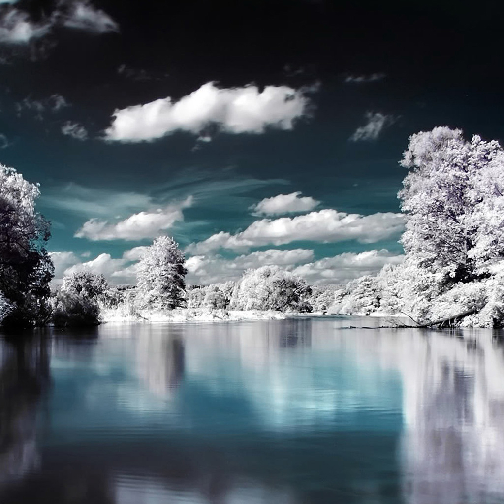 iPad Wallpapers Download 2012 Christmas Winter Wallpapers for 1024x1024
