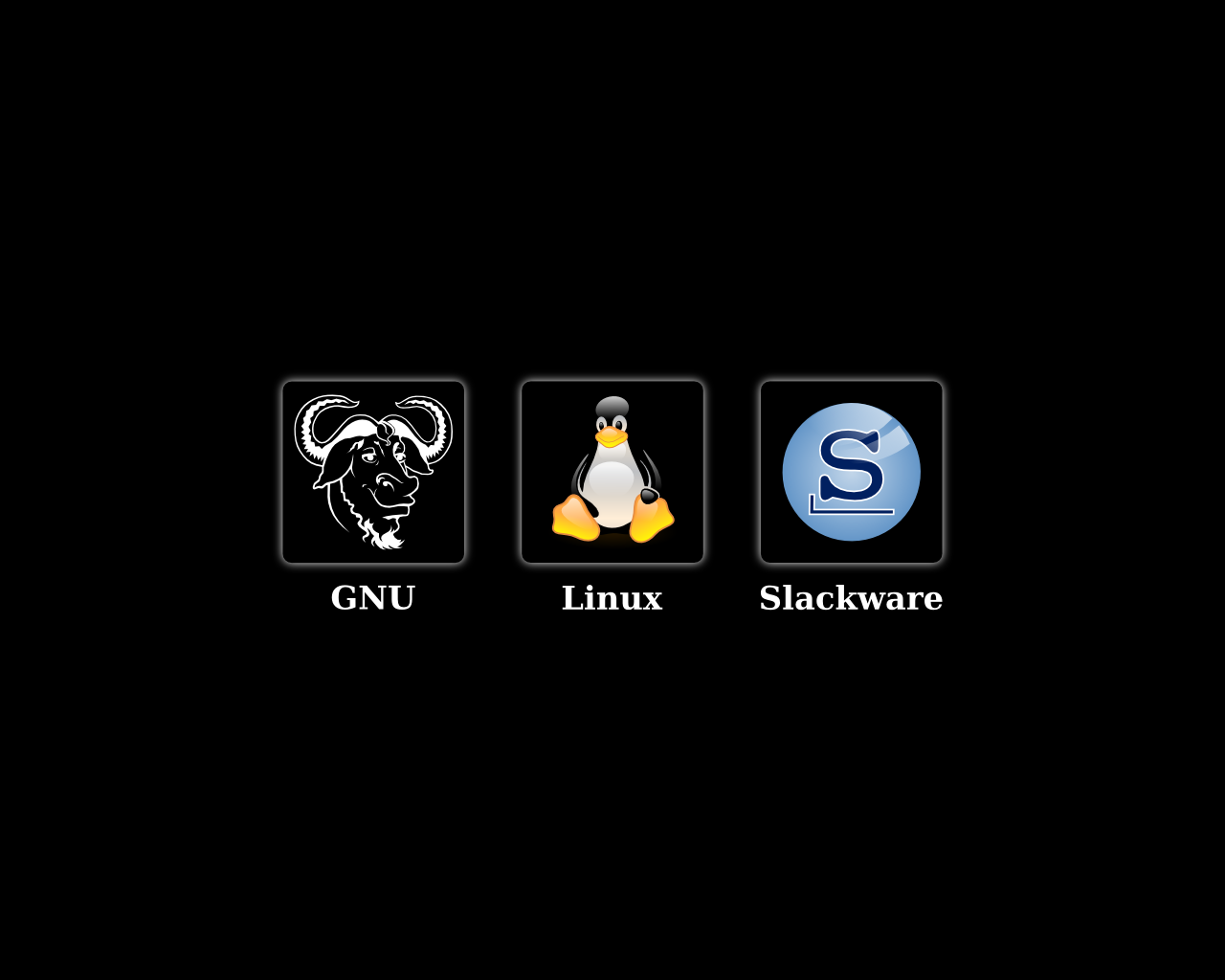 Gnu Linux Slackware Wallpaper Rendered Pngs And Source Svg