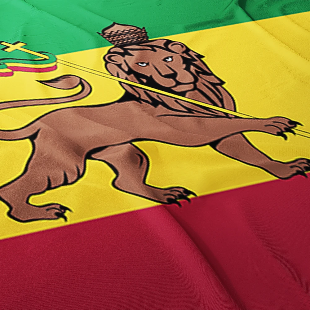 Polyester Banner Judah Flag Lion Bob Marley Flag Rasta