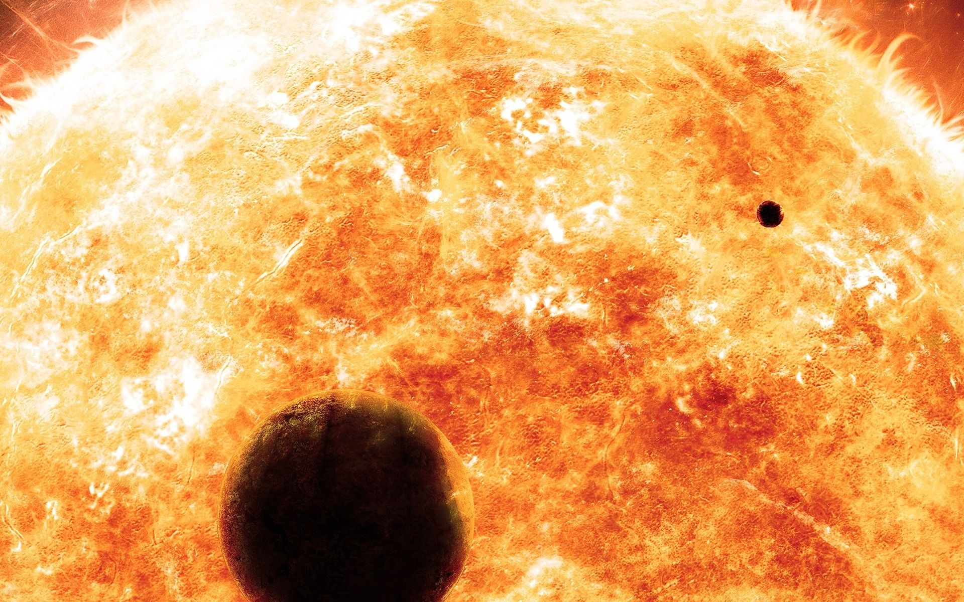 Red Giant Sun Background Background Desktop Image