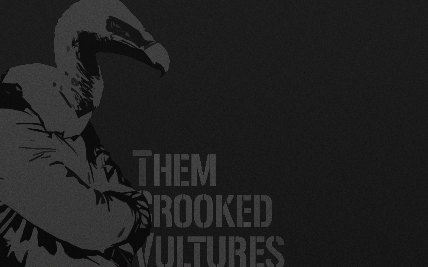Them Crooked Vultures Wallpaper On