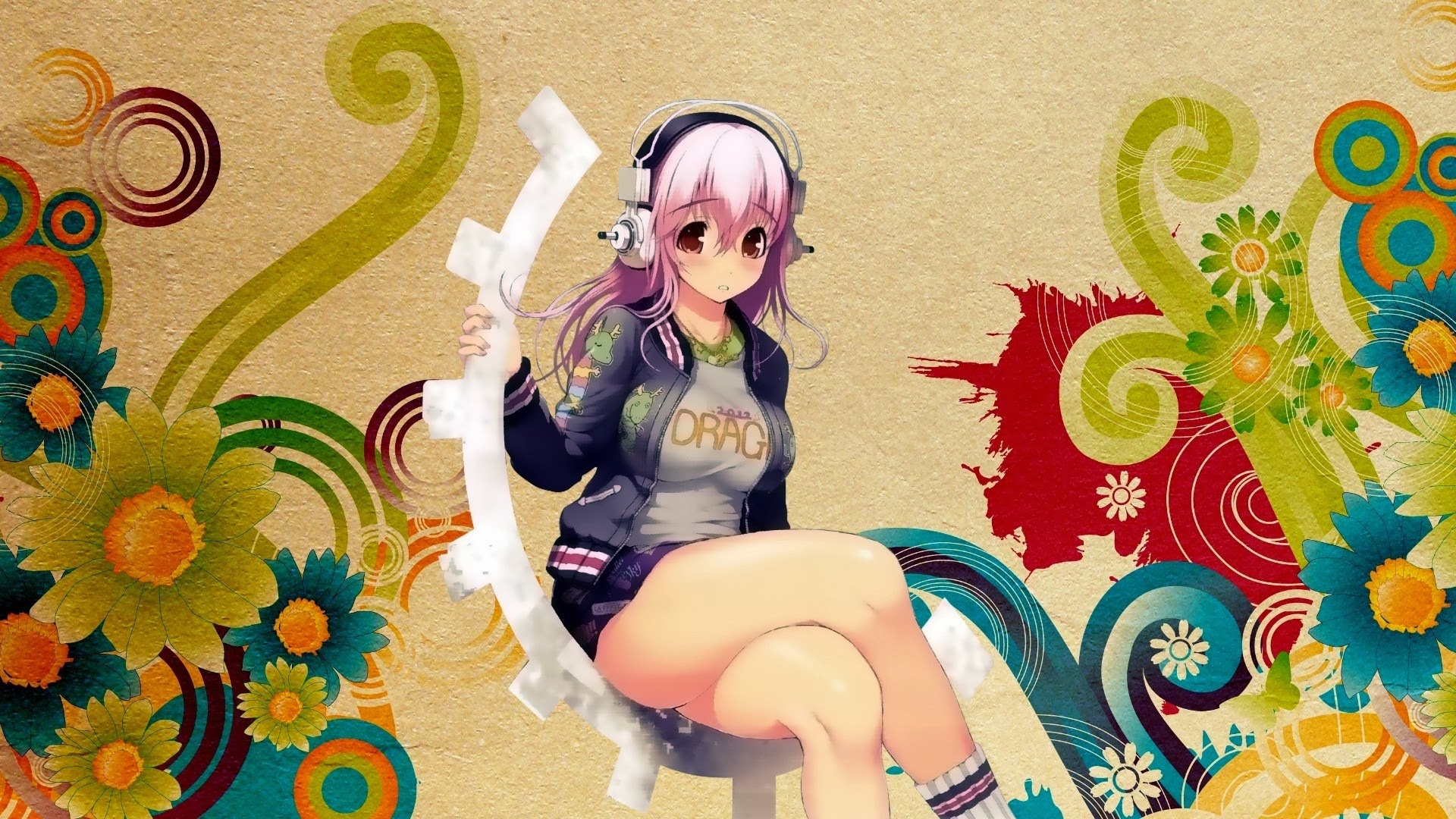 Super Sonico Anime Girl 9m Wallpaper HD