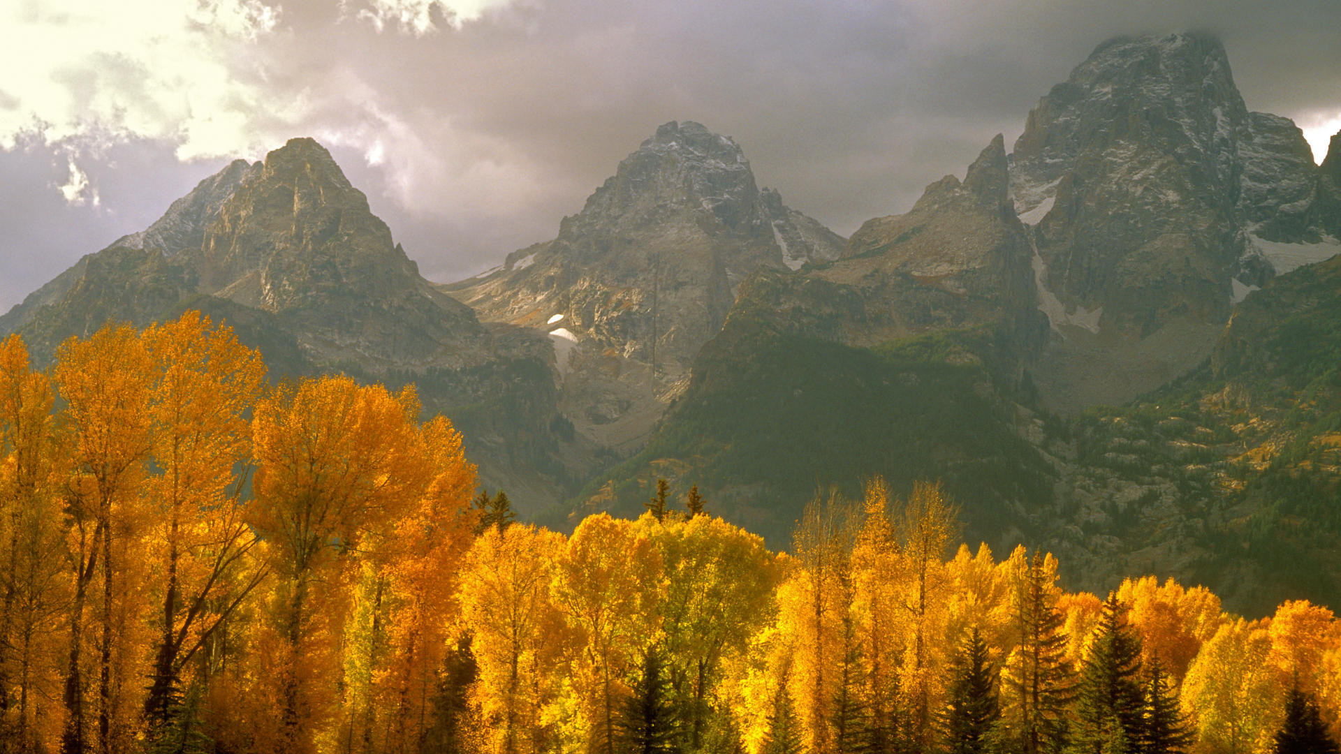 Tetons Wyoming Puter Wallpaper Nature Landscape Image