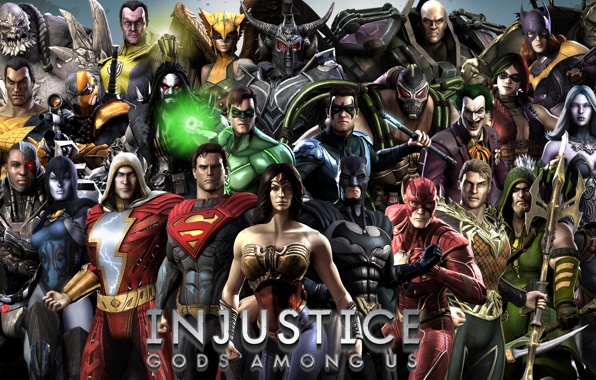 Injustice Gods Among Us Wonder Woman Superman Batman Harley Quinn