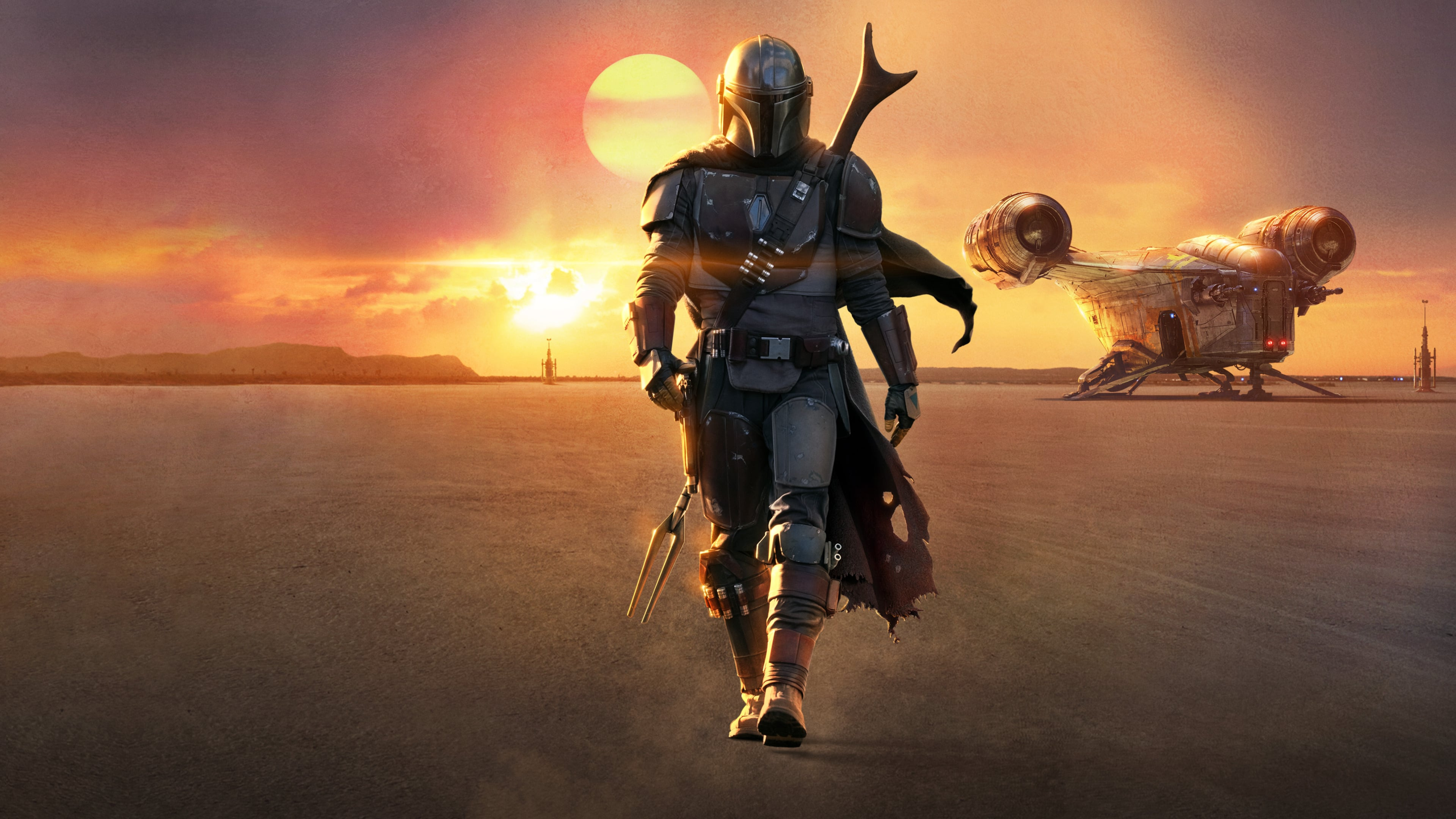 The Mandalorian Tv Series 4k HD Wallpaper Image