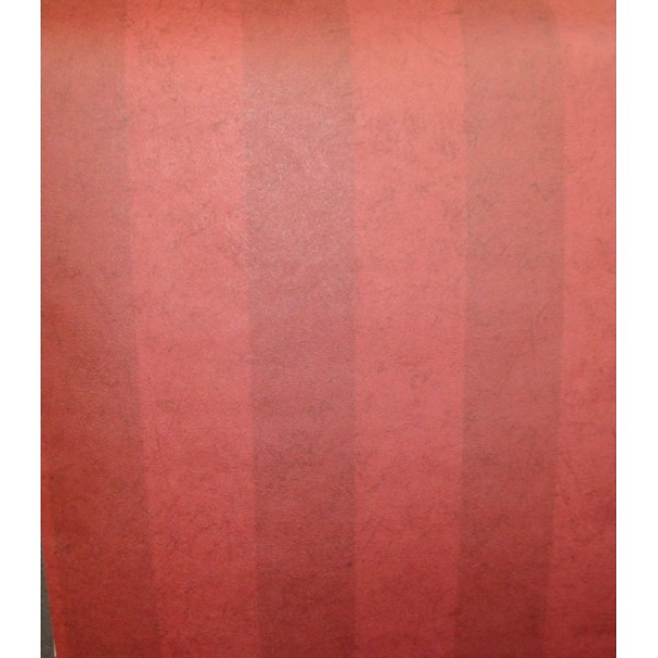 Home Deep Red Stripe Wallpaper
