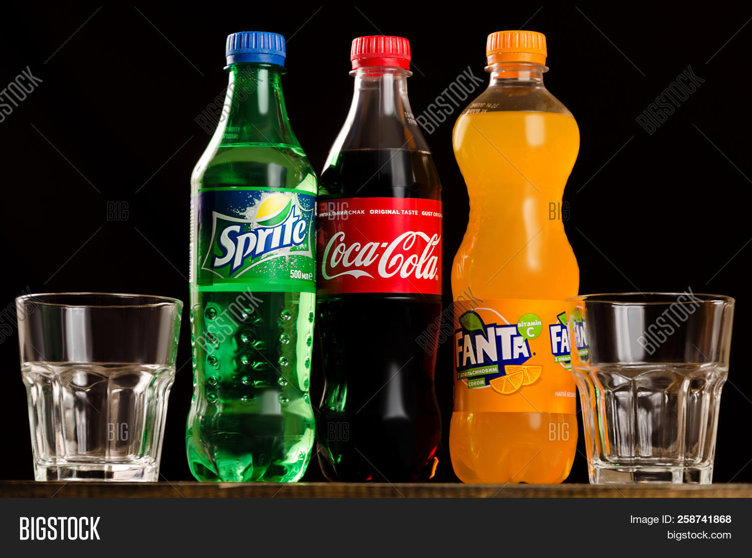 Coca Cola Fanta Image Photo Trial Bigstock