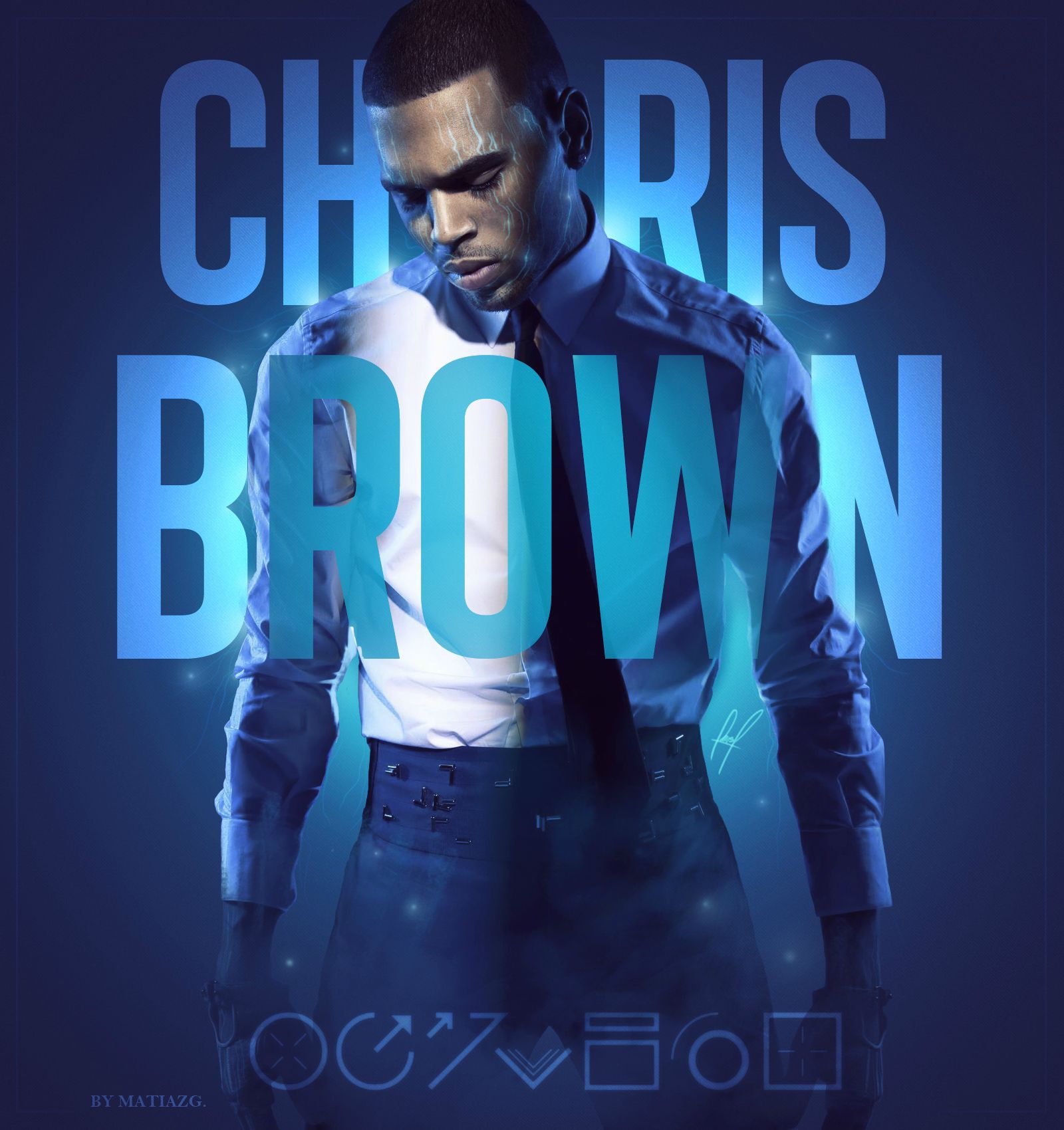 Chris Brown Perm